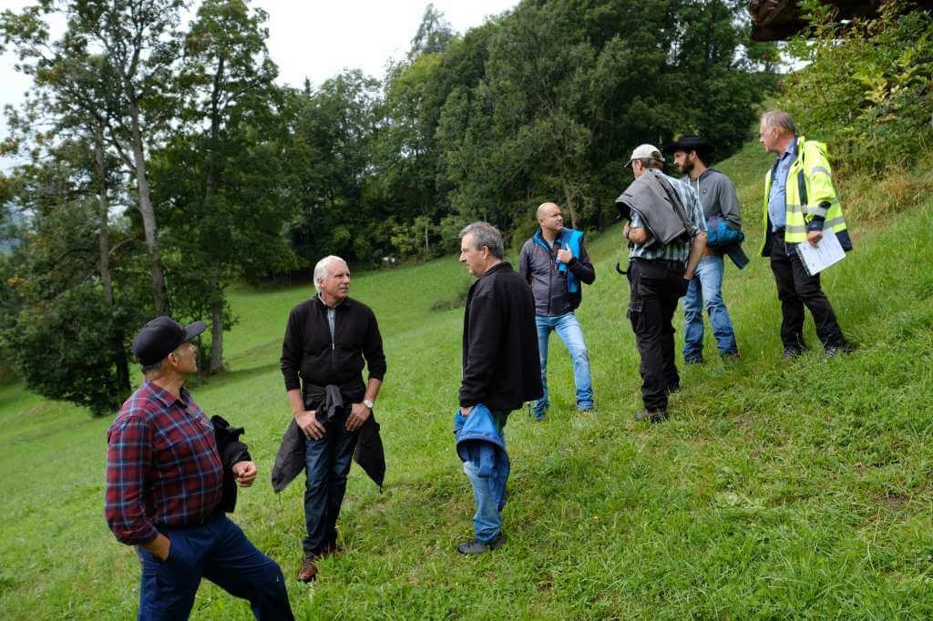 Wegbegehungen für Auflageprojekt